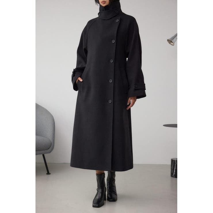 BLK | B-HEAT2WAY ロングチェスターコート | AZUL BY MOUSSY