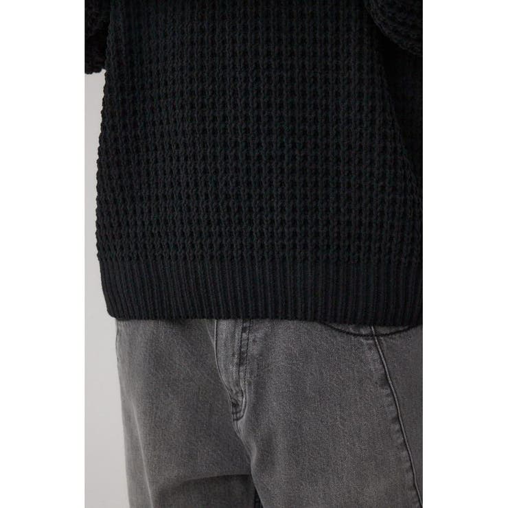 ワッフル編みマットモールニット | AZUL BY MOUSSY | 詳細画像22 