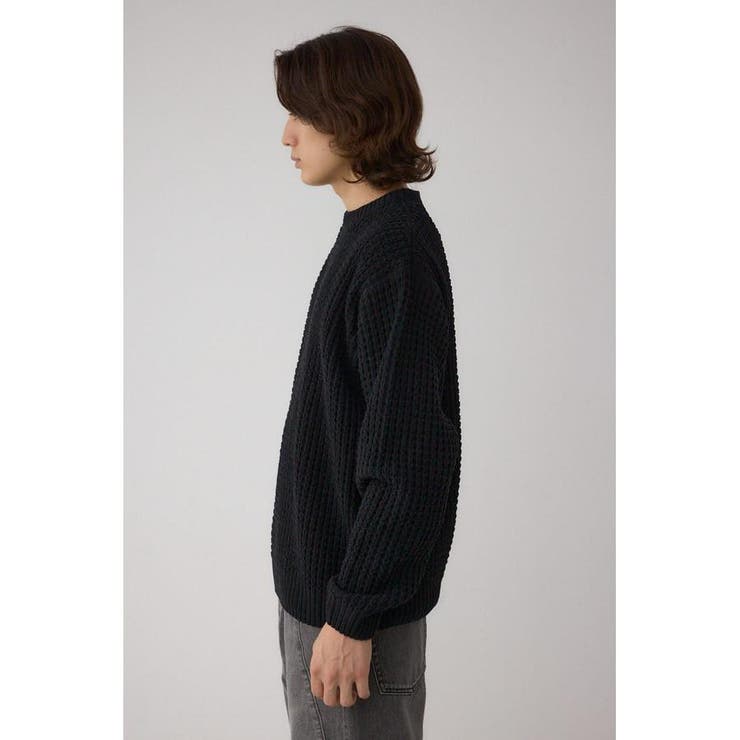 ワッフル編みマットモールニット | AZUL BY MOUSSY | 詳細画像17 