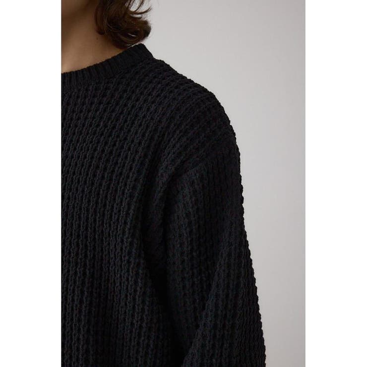 ワッフル編みマットモールニット | AZUL BY MOUSSY | 詳細画像20 