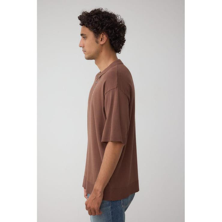 C/Tワンポイントニットポロシャツ | AZUL BY MOUSSY | 詳細画像27 