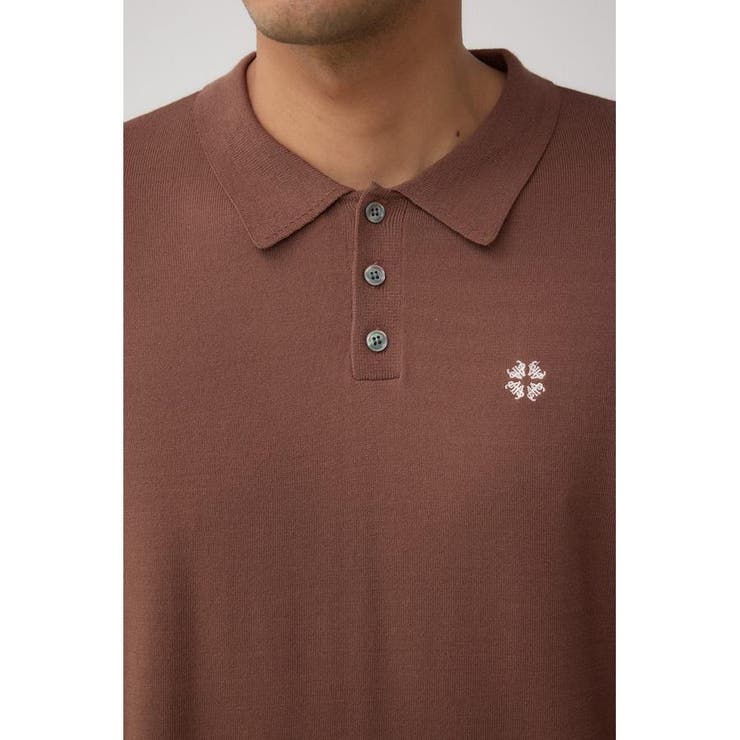 C/Tワンポイントニットポロシャツ | AZUL BY MOUSSY | 詳細画像29 