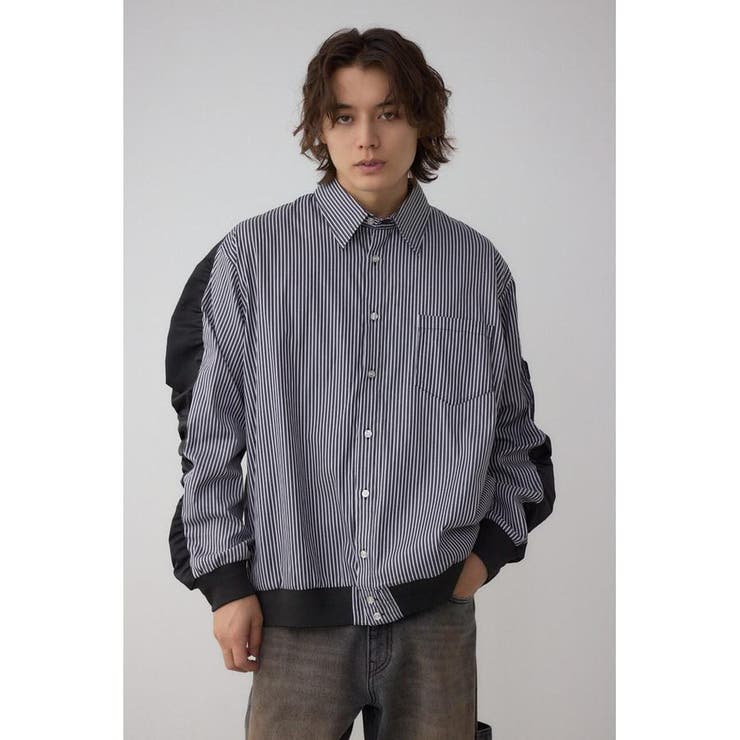 シャツドッキングブルゾン | AZUL BY MOUSSY | 詳細画像17 