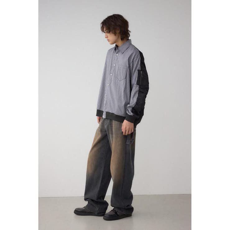 シャツドッキングブルゾン | AZUL BY MOUSSY | 詳細画像18 