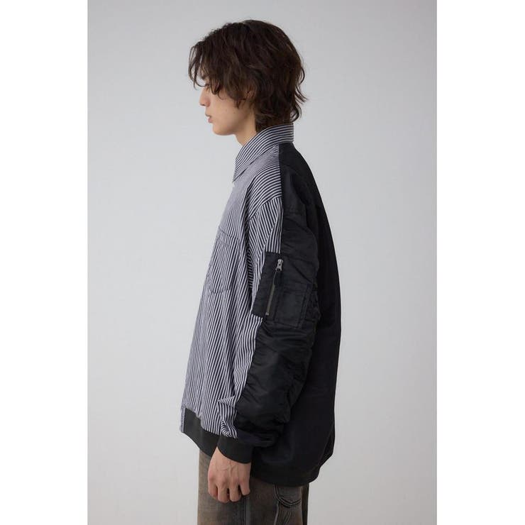 シャツドッキングブルゾン | AZUL BY MOUSSY | 詳細画像20 