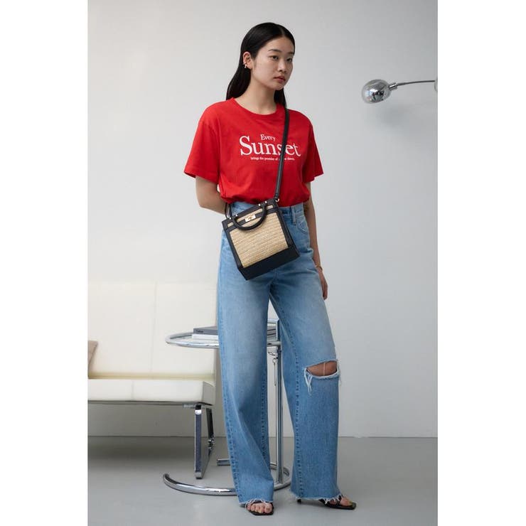 パイピングメッシュスクエアバッグ | AZUL BY MOUSSY | 詳細画像12 