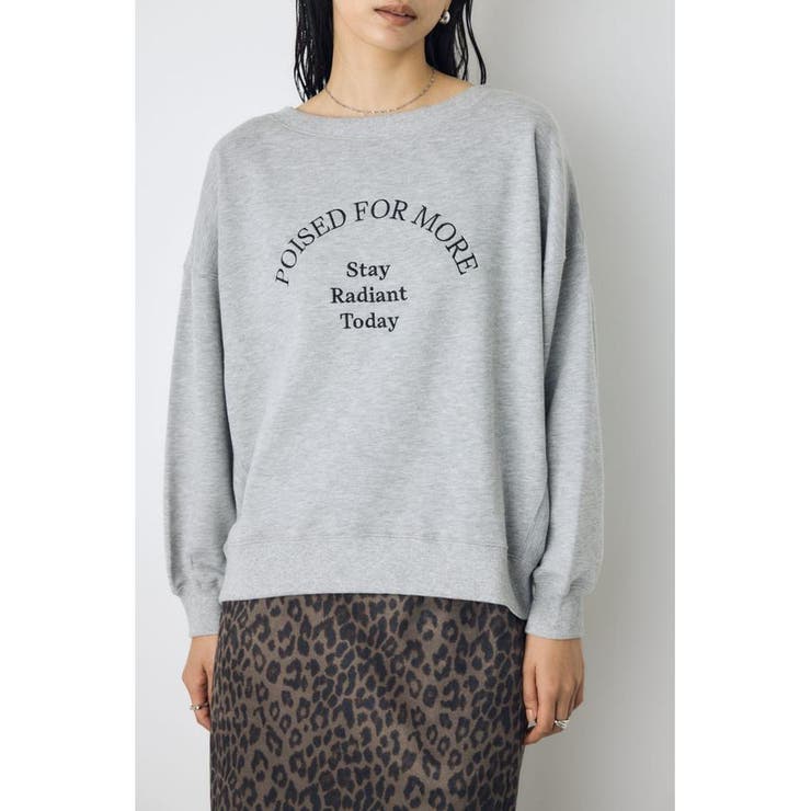 2WAYロゴ裏毛トップス | AZUL BY MOUSSY | 詳細画像20 