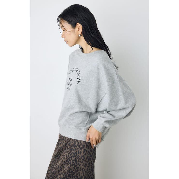 2WAYロゴ裏毛トップス | AZUL BY MOUSSY | 詳細画像21 