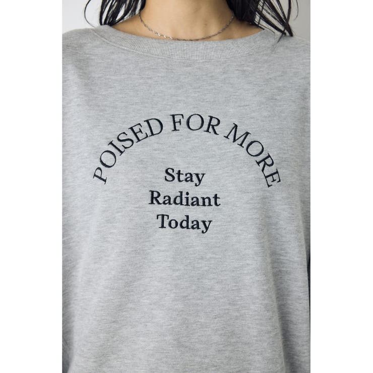 2WAYロゴ裏毛トップス | AZUL BY MOUSSY | 詳細画像24 