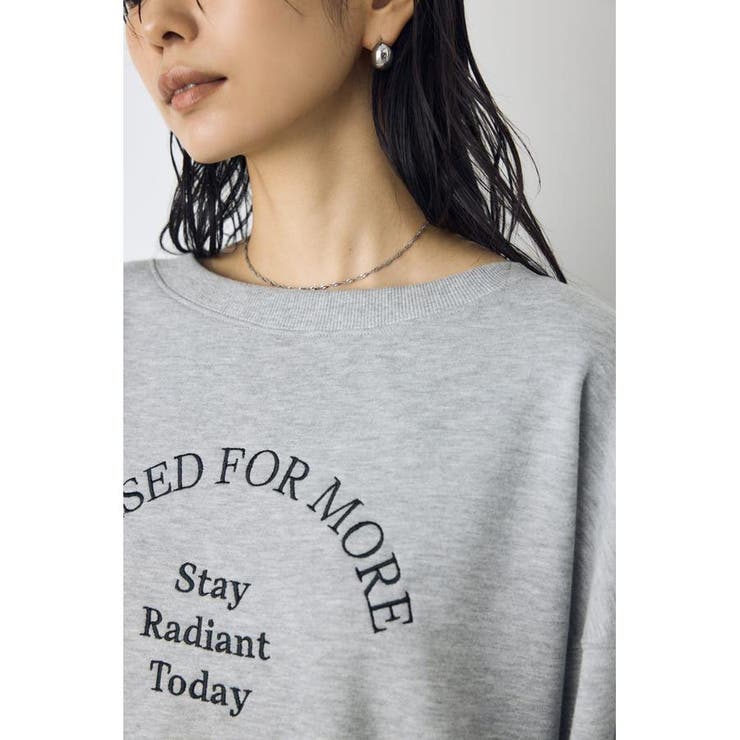 2WAYロゴ裏毛トップス | AZUL BY MOUSSY | 詳細画像25 