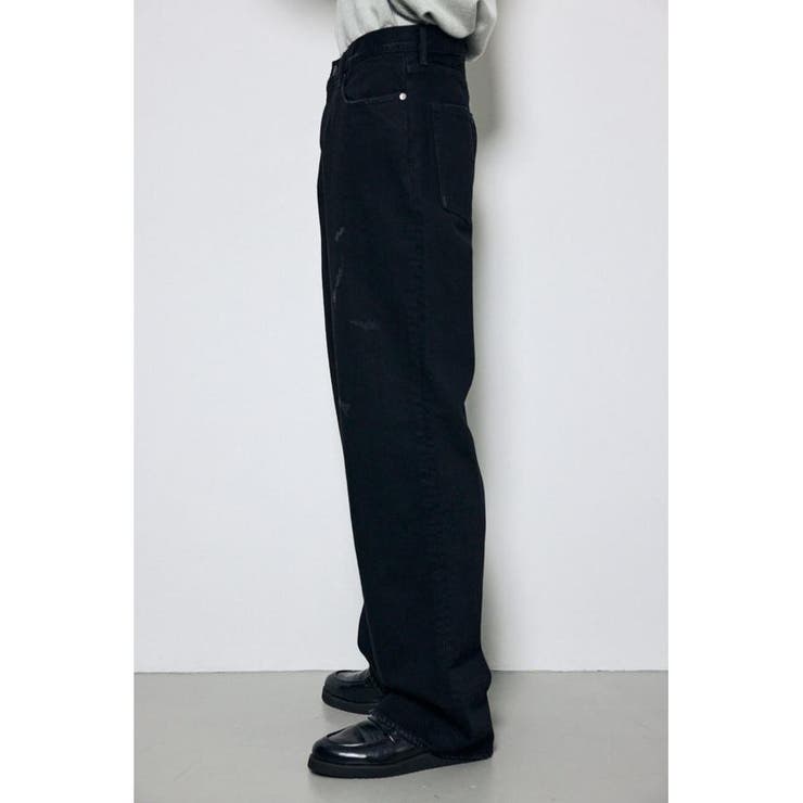 AZUL DENIM ダメージワイドデニム | AZUL BY MOUSSY | 詳細画像9 
