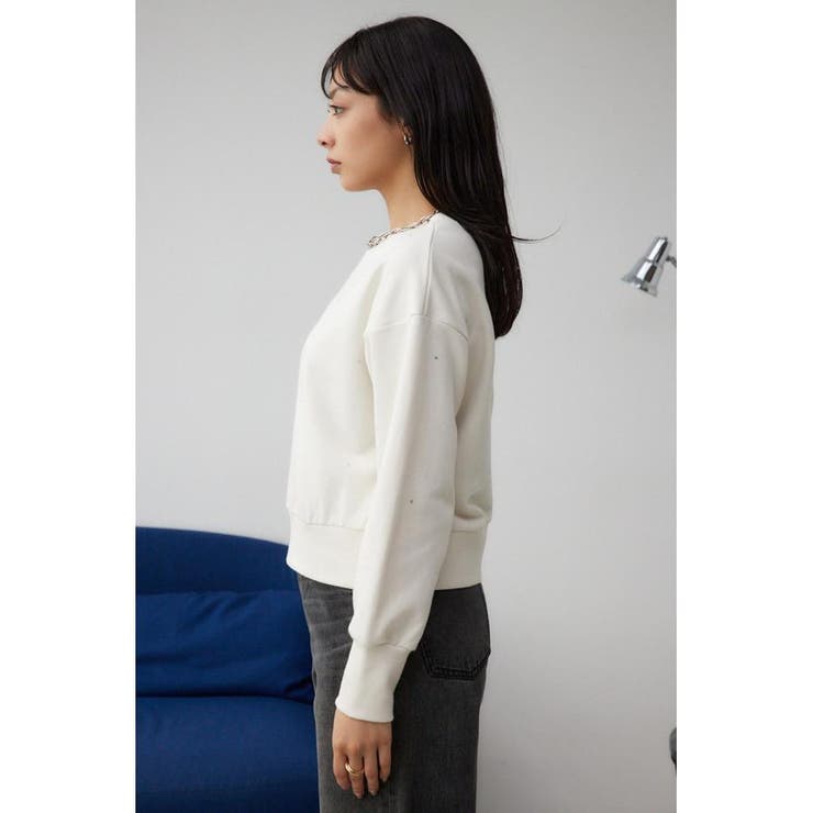 ラインストーンウラケトップス | AZUL BY MOUSSY | 詳細画像5 