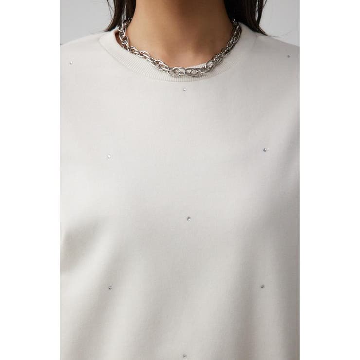 ラインストーンウラケトップス | AZUL BY MOUSSY | 詳細画像7 