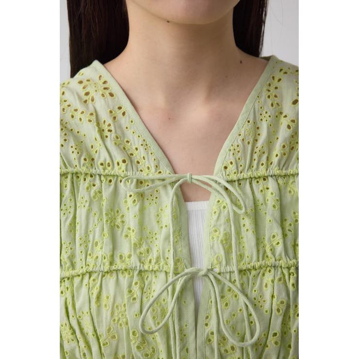 コットンレースパフショルダーブラウス | AZUL BY MOUSSY | 詳細画像27 