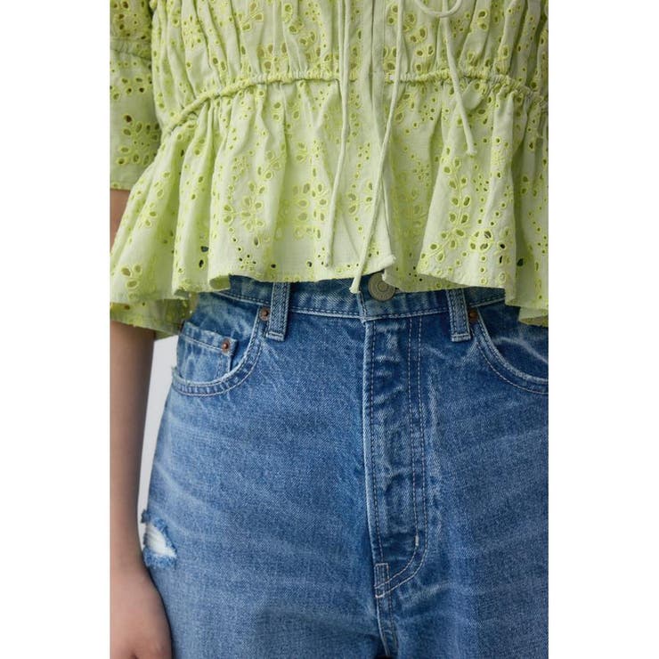 コットンレースパフショルダーブラウス | AZUL BY MOUSSY | 詳細画像31 