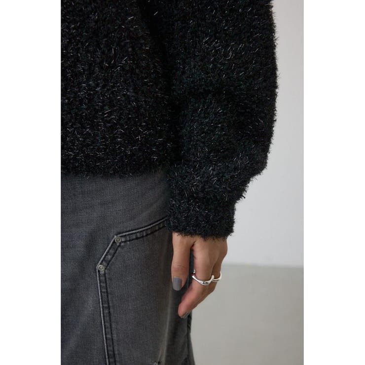 ラメシャギーニットトップス | AZUL BY MOUSSY | 詳細画像9 