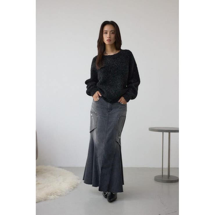 ラメシャギーニットトップス | AZUL BY MOUSSY | 詳細画像3 