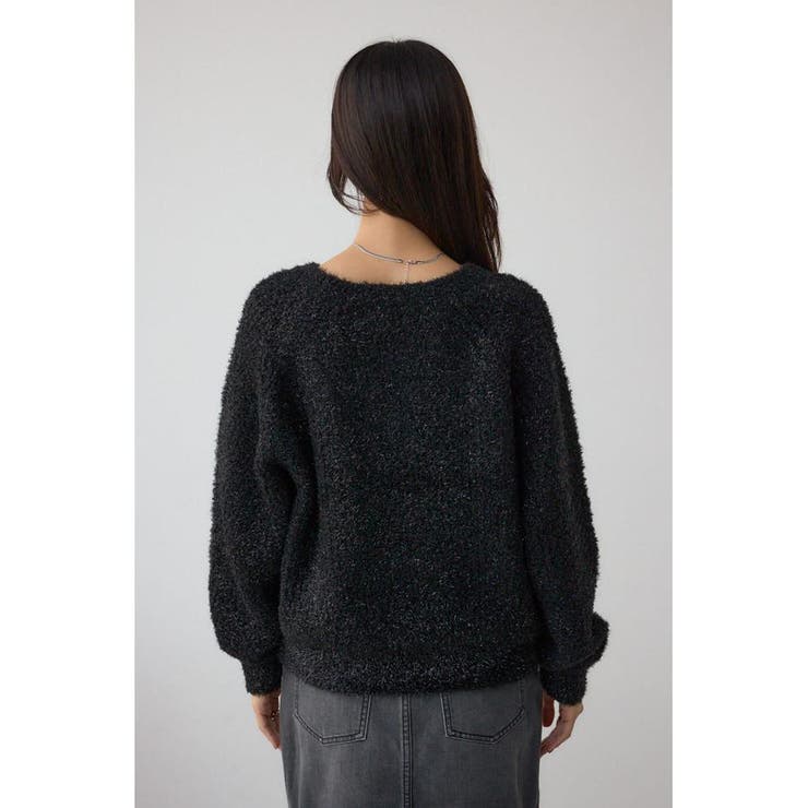 ラメシャギーニットトップス | AZUL BY MOUSSY | 詳細画像6 