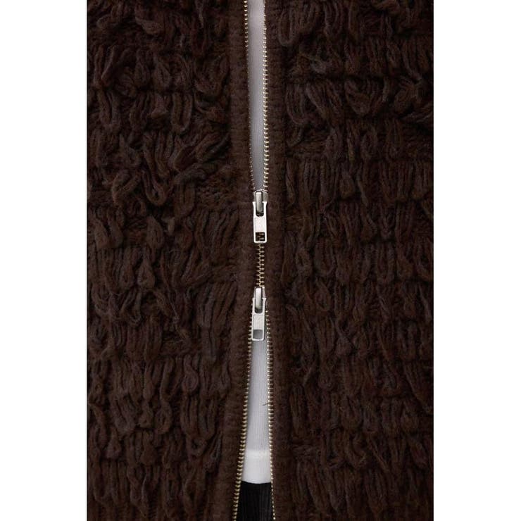 ZIPフーディループニットベスト | AZUL BY MOUSSY | 詳細画像23 