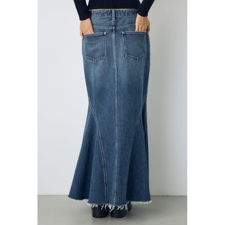 AZUL DENIM マーメイドスカート | AZUL BY MOUSSY | 詳細画像3 