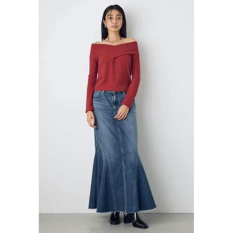 AZUL DENIM マーメイドスカート | AZUL BY MOUSSY | 詳細画像5 