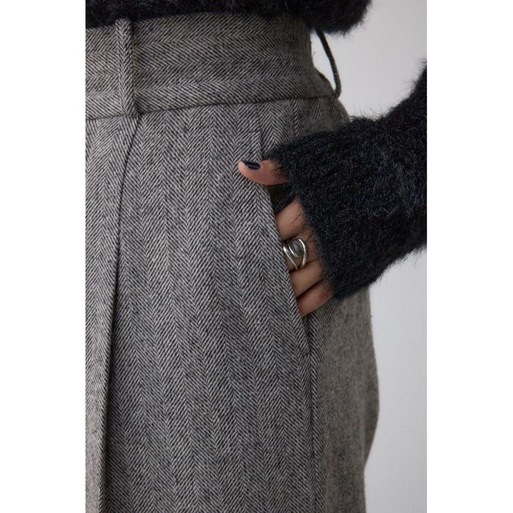 ヘリンボーンワイドパンツ | AZUL BY MOUSSY | 詳細画像10 