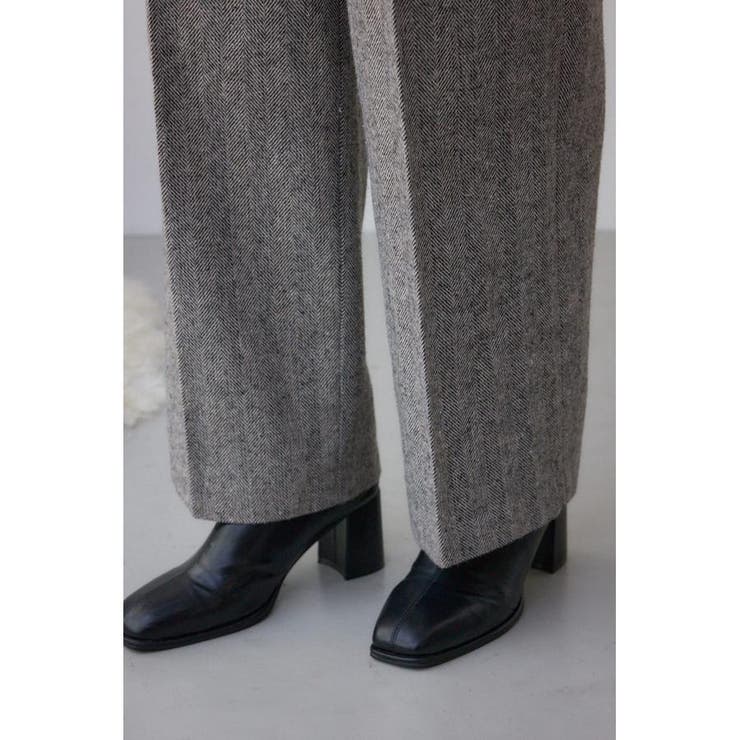 ヘリンボーンワイドパンツ | AZUL BY MOUSSY | 詳細画像11 