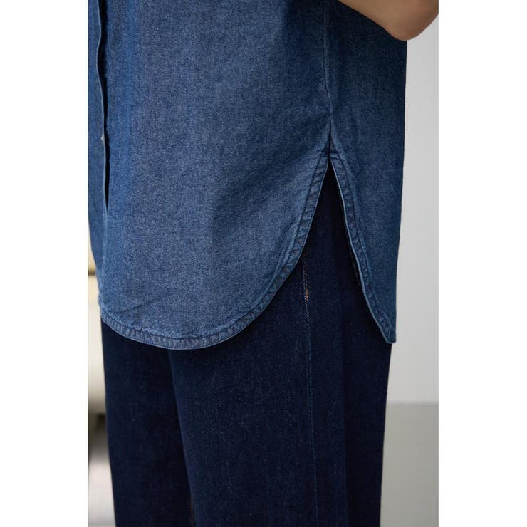 シャンブレーオーバーシャツ | AZUL BY MOUSSY | 詳細画像19