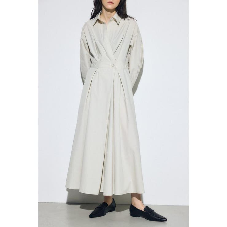 ウエストマークロングシャツワンピース | AZUL BY MOUSSY | 詳細画像3 