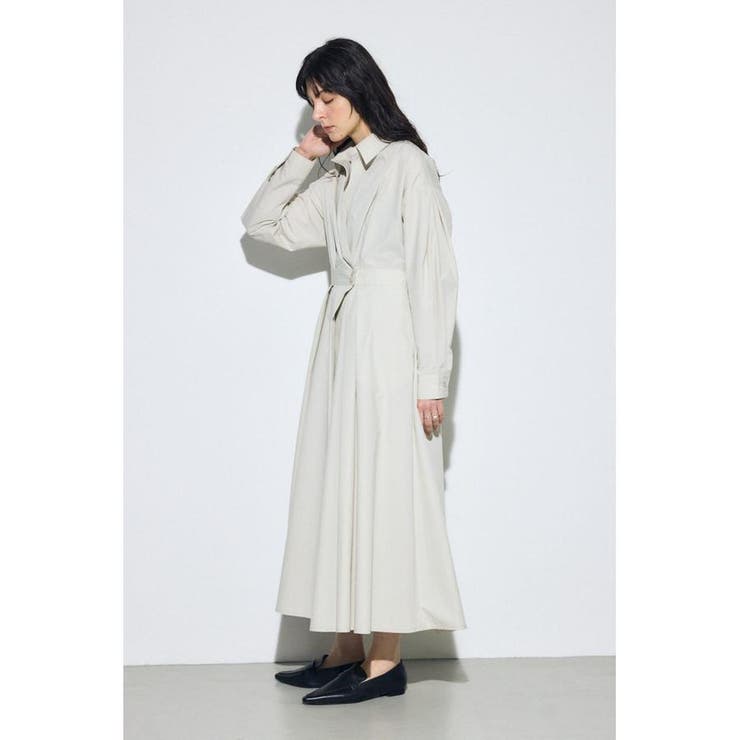 ウエストマークロングシャツワンピース | AZUL BY MOUSSY | 詳細画像4 
