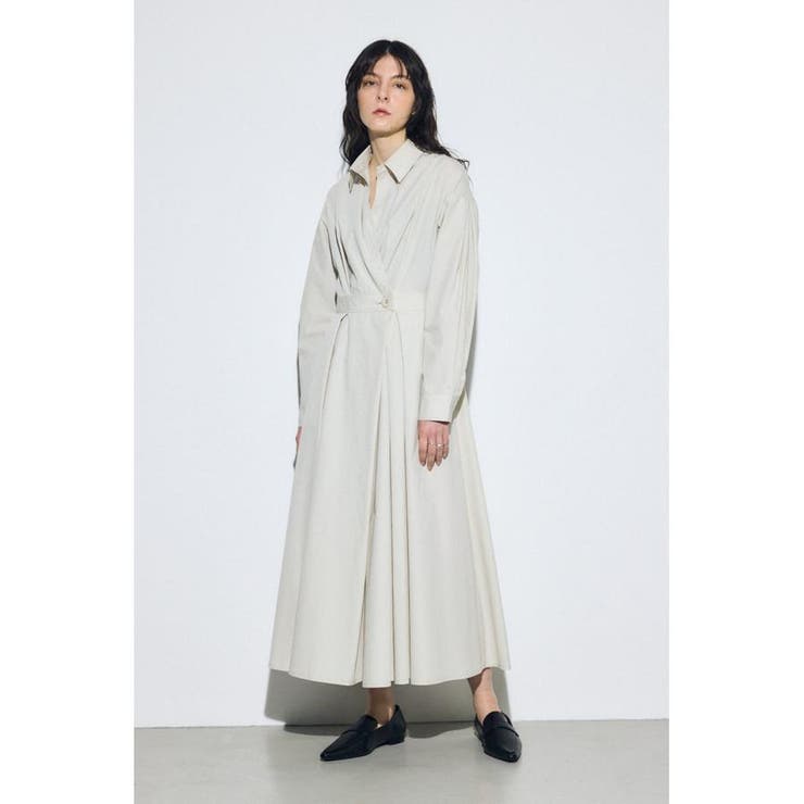 IVOY3 | ウエストマークロングシャツワンピース | AZUL BY MOUSSY