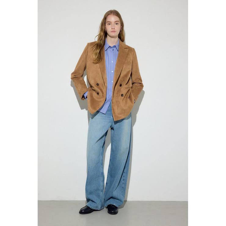 素材アソートテーラードジャケット | AZUL BY MOUSSY | 詳細画像3 