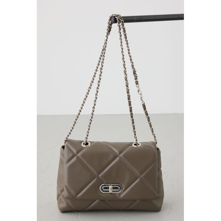 BRN | キルティングデザインフラップバッグ | AZUL BY MOUSSY