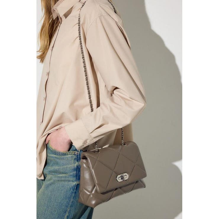 キルティングデザインフラップバッグ | AZUL BY MOUSSY | 詳細画像23 