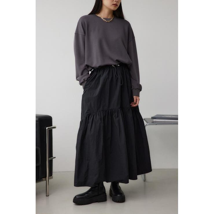 C.GRY | ナイロンスカートドッキングワンピース | AZUL BY MOUSSY