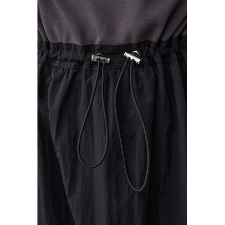 ナイロンスカートドッキングワンピース | AZUL BY MOUSSY | 詳細画像21 