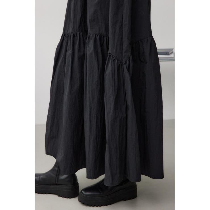 ナイロンスカートドッキングワンピース | AZUL BY MOUSSY | 詳細画像22 