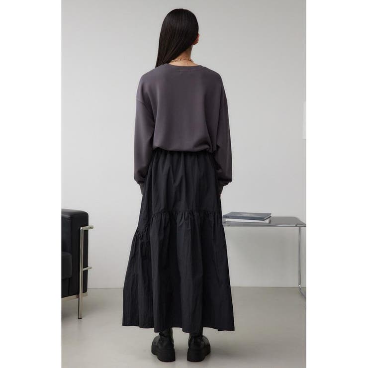 ナイロンスカートドッキングワンピース | AZUL BY MOUSSY | 詳細画像17 