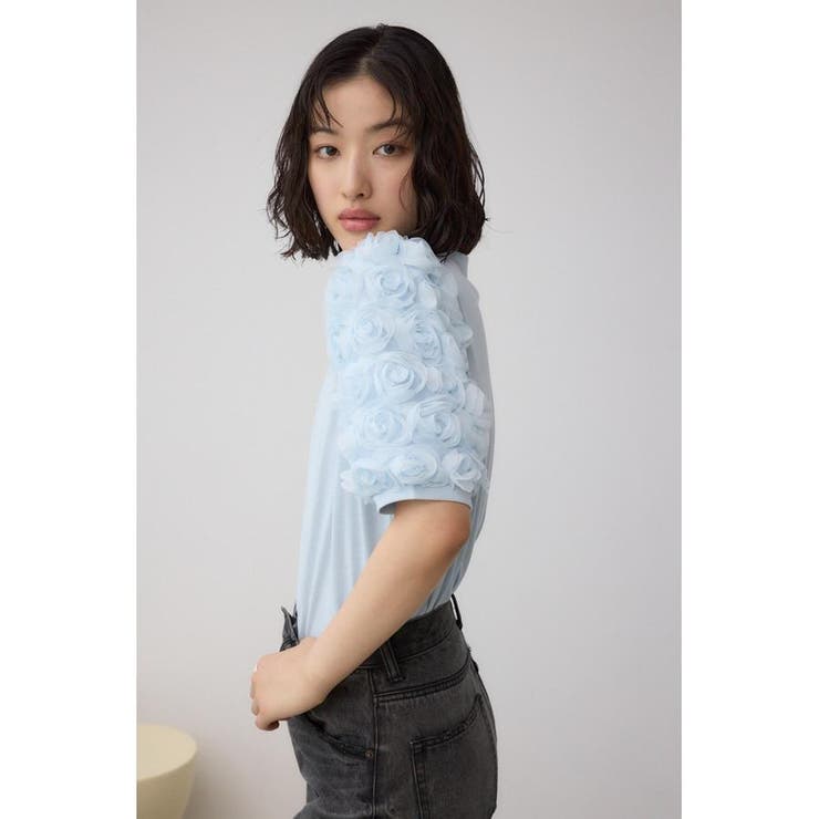 ソデチュールトップス | AZUL BY MOUSSY | 詳細画像21 