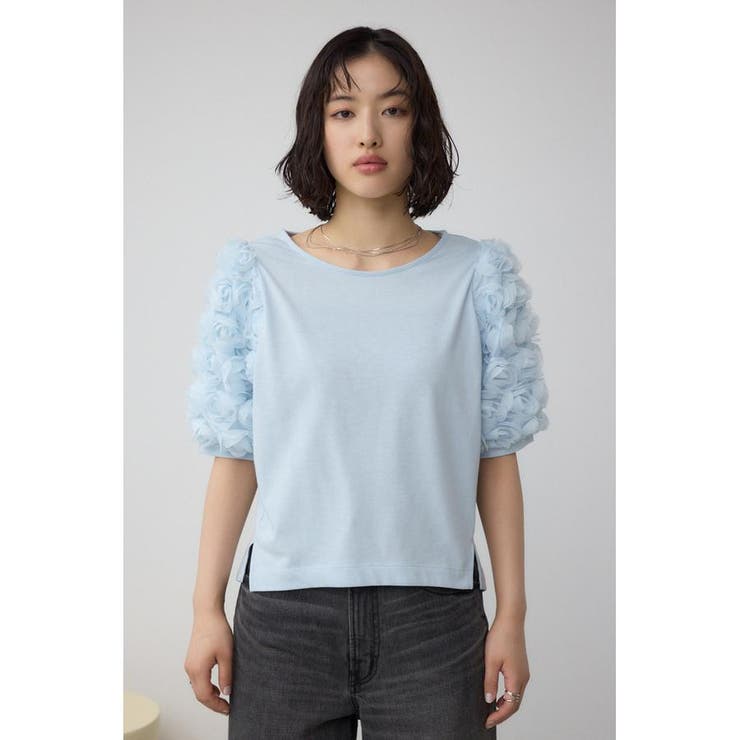 ソデチュールトップス | AZUL BY MOUSSY | 詳細画像22 