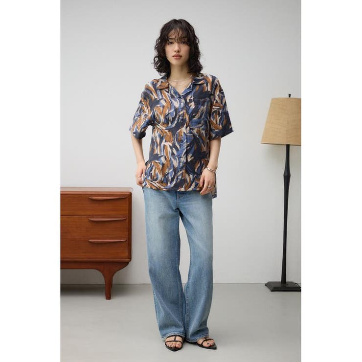 キカガクガラカイキンシャツ | AZUL BY MOUSSY | 詳細画像14 