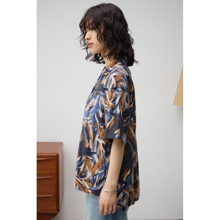 キカガクガラカイキンシャツ | AZUL BY MOUSSY | 詳細画像16 