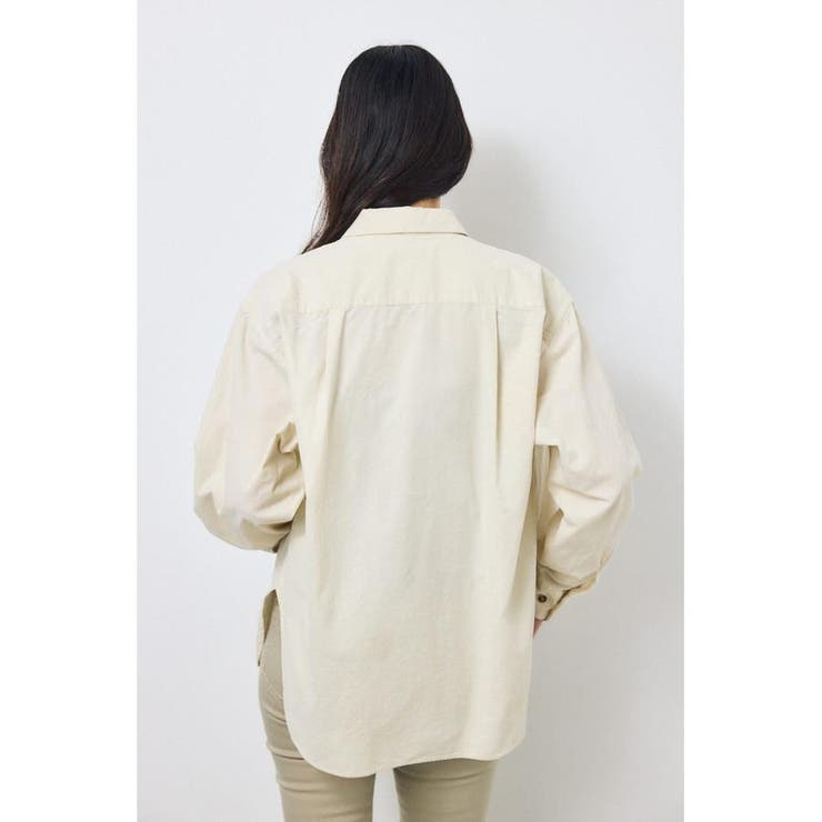 コーデュロイリラックスポケットシャツ | AZUL BY MOUSSY | 詳細画像5 