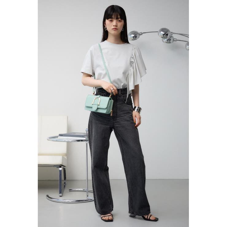 フェイクレザーメタルパーツウォレットバッグ | AZUL BY MOUSSY | 詳細画像12 