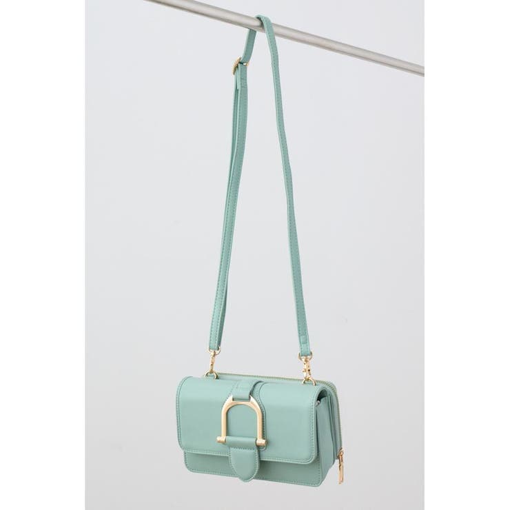 フェイクレザーメタルパーツウォレットバッグ | AZUL BY MOUSSY | 詳細画像15 