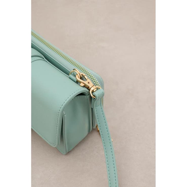 フェイクレザーメタルパーツウォレットバッグ | AZUL BY MOUSSY | 詳細画像19 