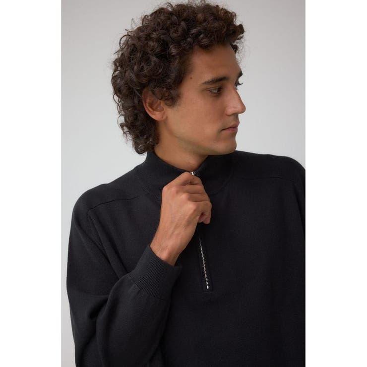 ミラノリブハーフジップ | AZUL BY MOUSSY | 詳細画像13 