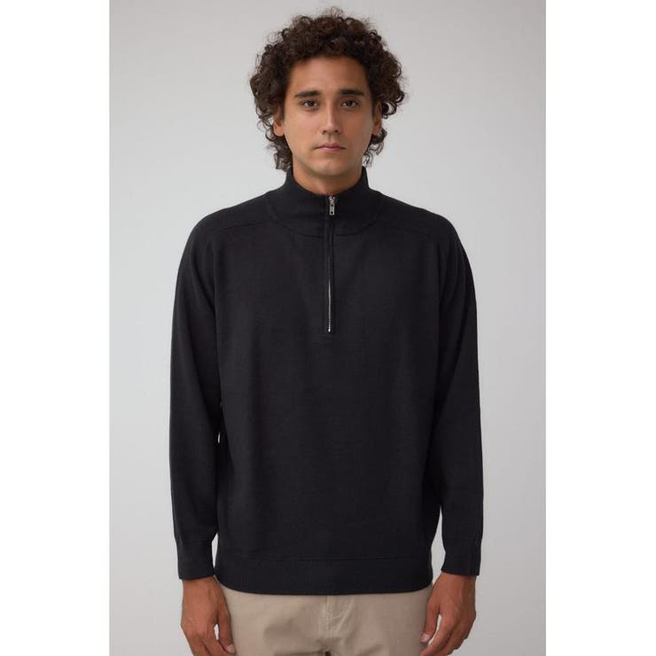 ミラノリブハーフジップ | AZUL BY MOUSSY | 詳細画像16 