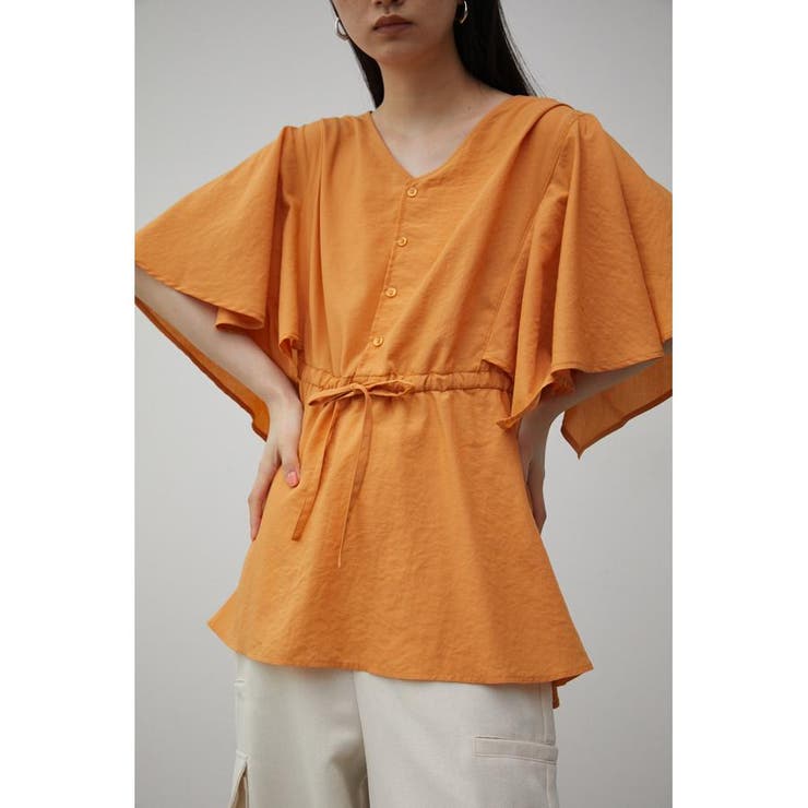 FLARE SLEEVE PEPLUM BLOUSE | AZUL BY MOUSSY | 詳細画像21 