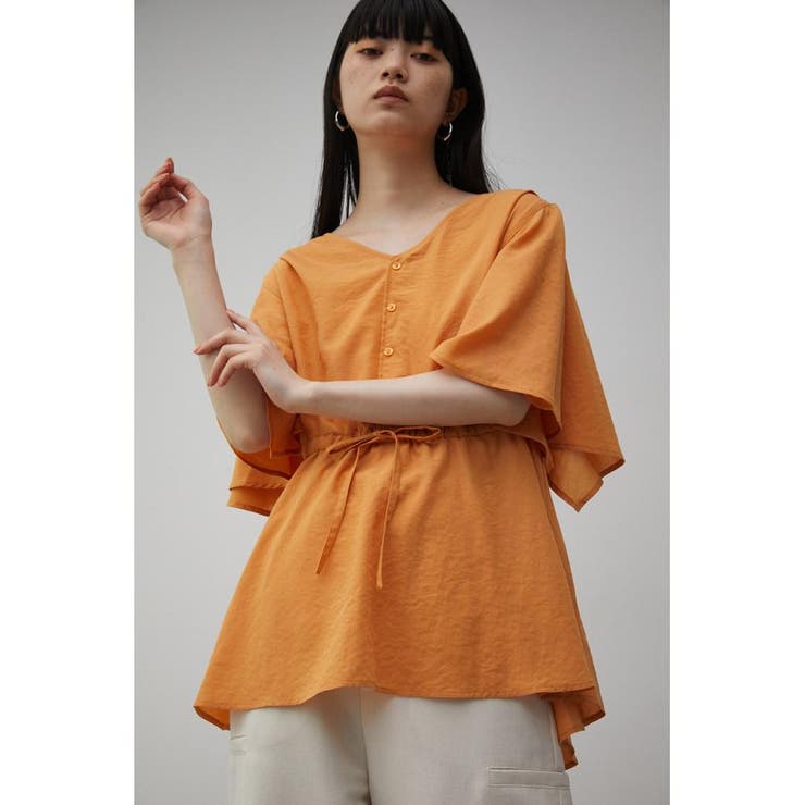 FLARE SLEEVE PEPLUM BLOUSE | AZUL BY MOUSSY | 詳細画像22 